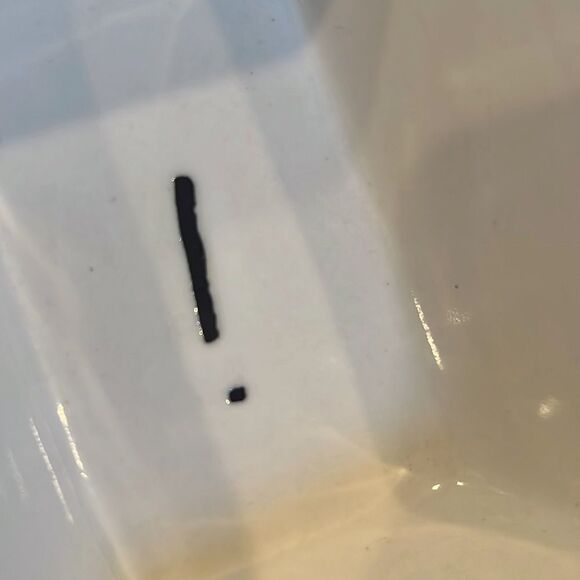 Rae Dunn~Divided Dish/Dip Bowl~# (Hashtag)~! (Exclamation Point)~Ceramic EUC - Picture 6 of 6